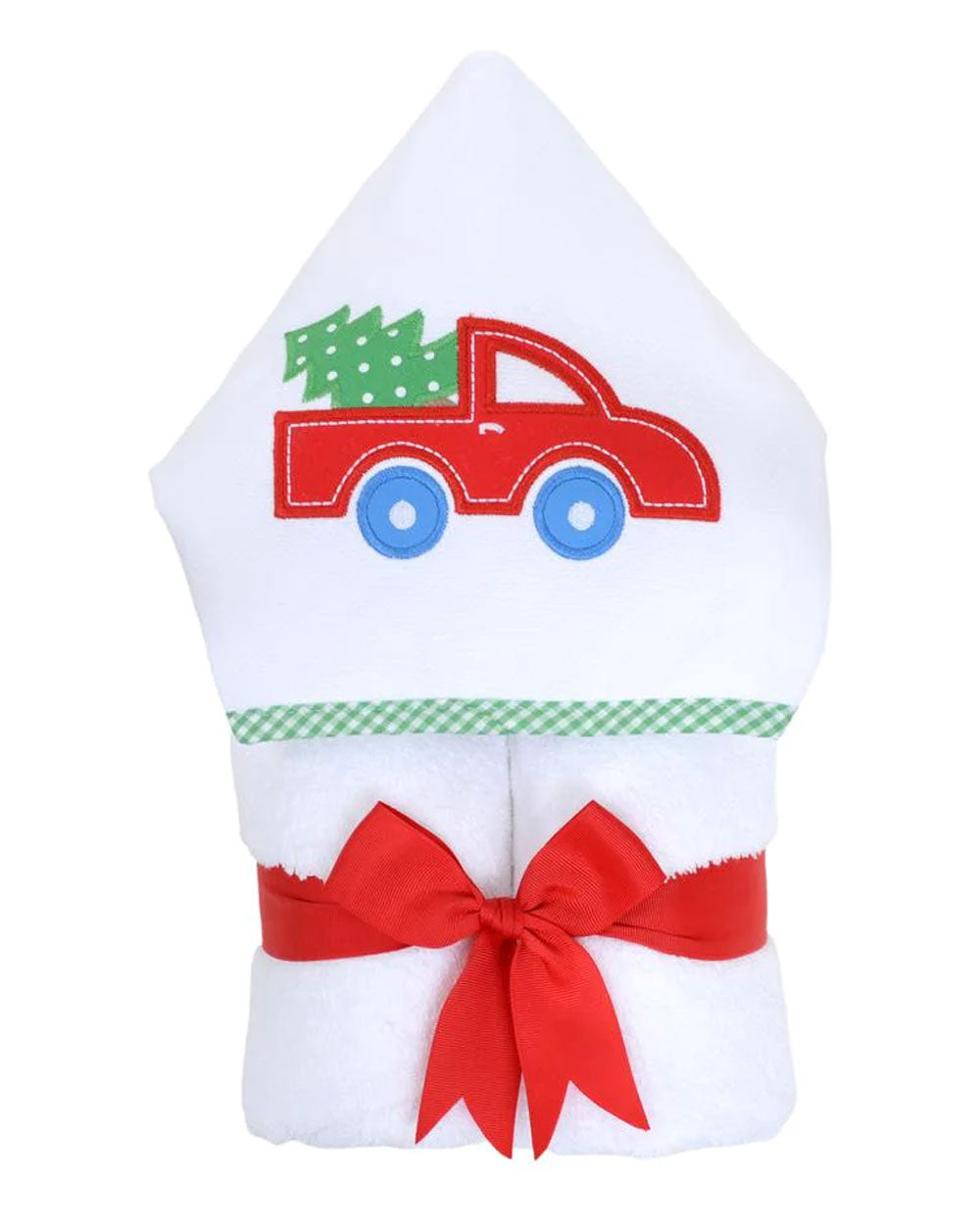 Christmas Truck Hooded Towel Set