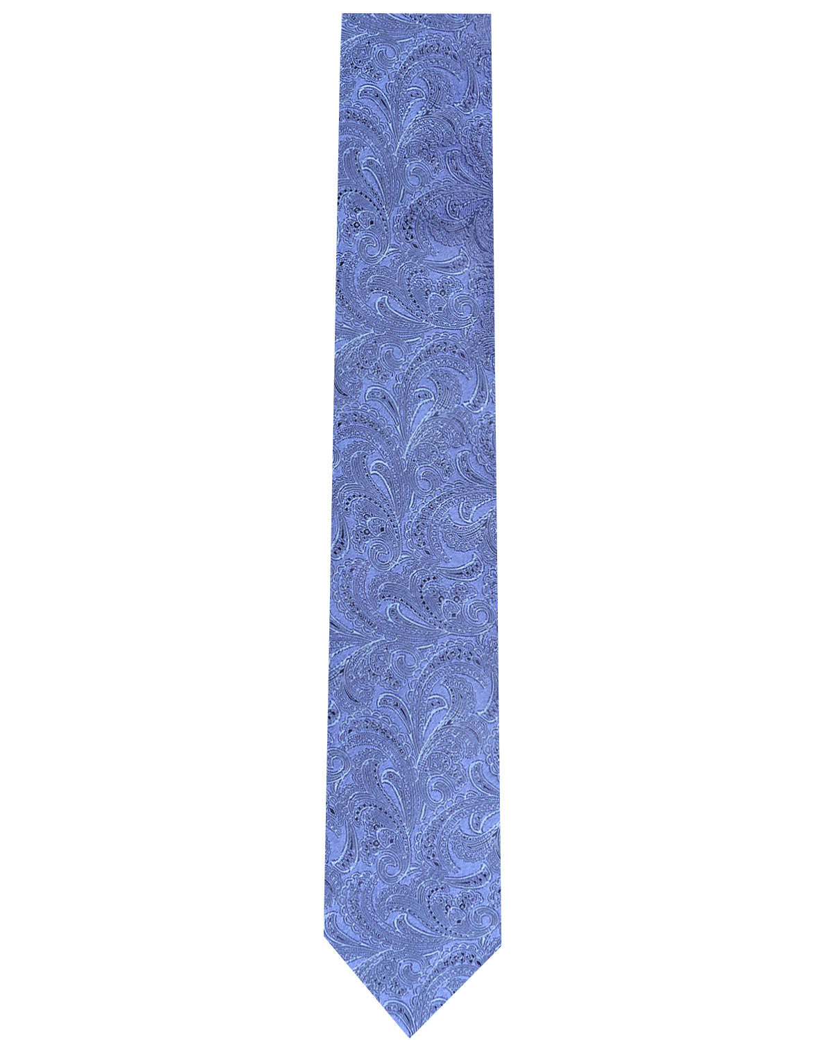 Denim Blue Silk Tie