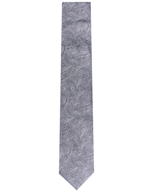 Medium Grey Silk Tie