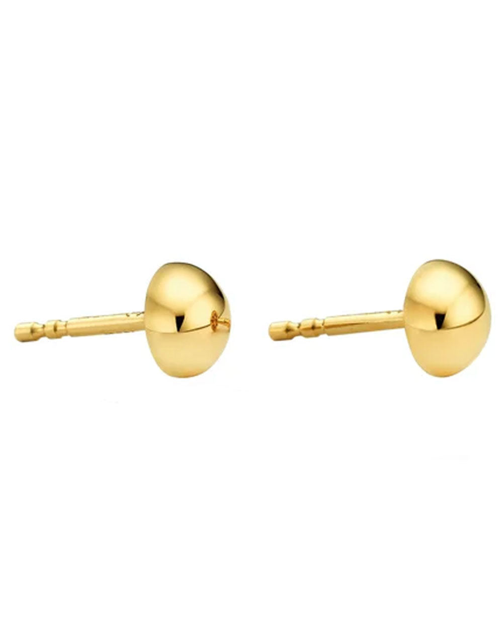 Small Gold Stud Earrings #6