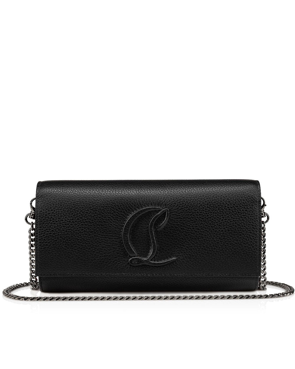 By My Side Wallet on Chain in Black