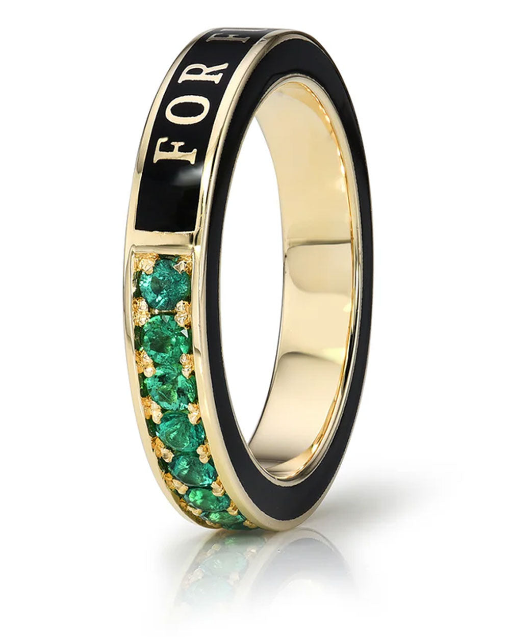 Emerald For F Sake’s Ring