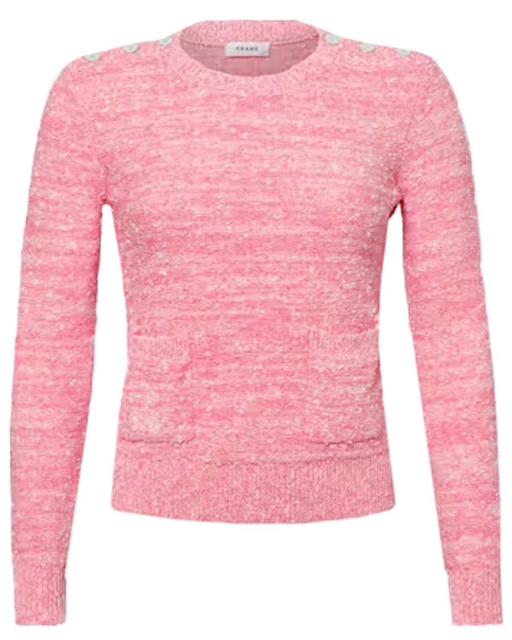 Pink Patch Pocket Sweater