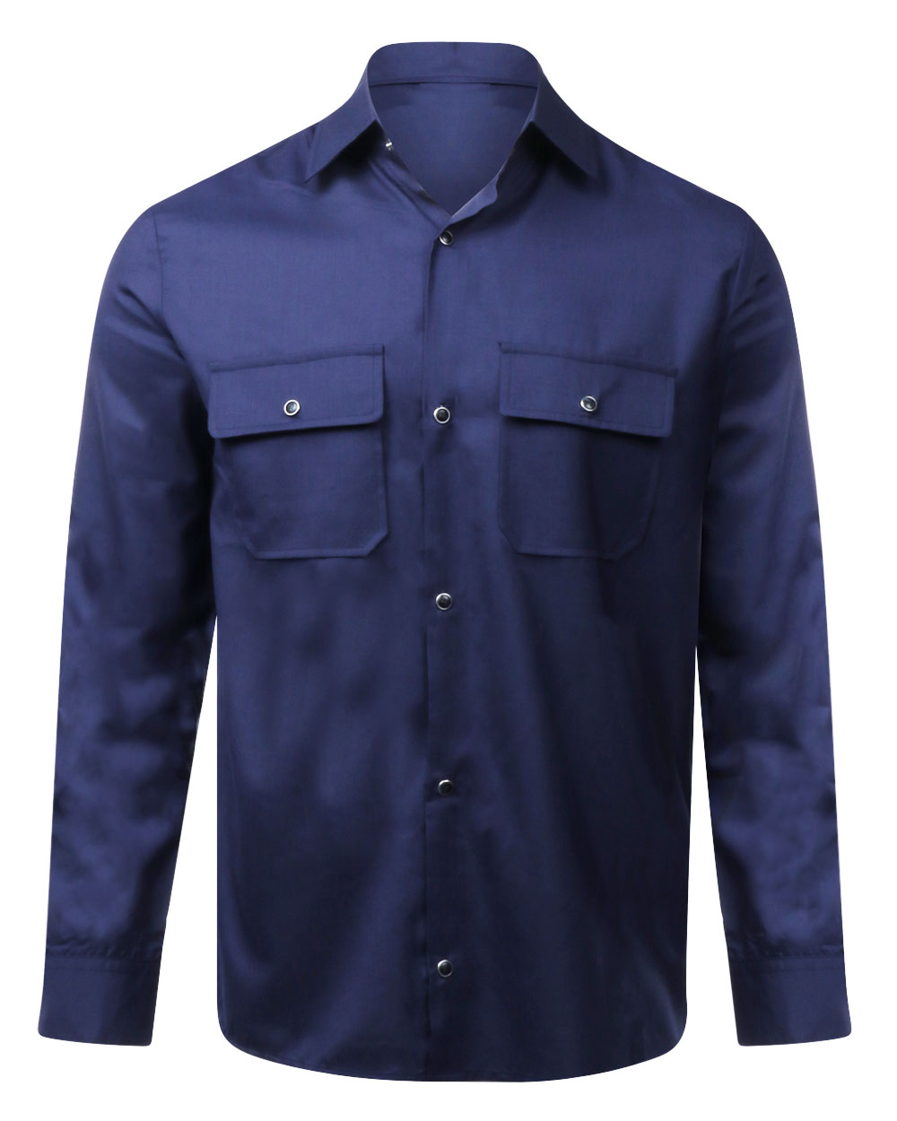 Navy Blue Overshirt