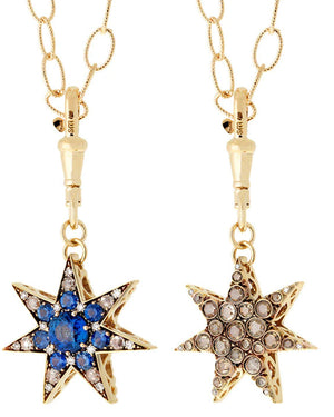 Sapphire and Diamond Istanbul Pendant