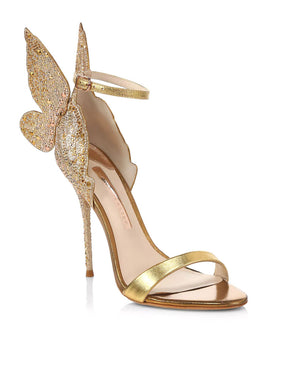 Chiara Embellished Sandal in Gold