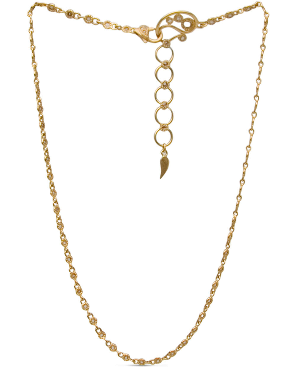 20k Yellow Gold Diamond Luminosity Necklace