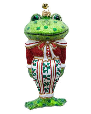 Freddie the Frog Ornament