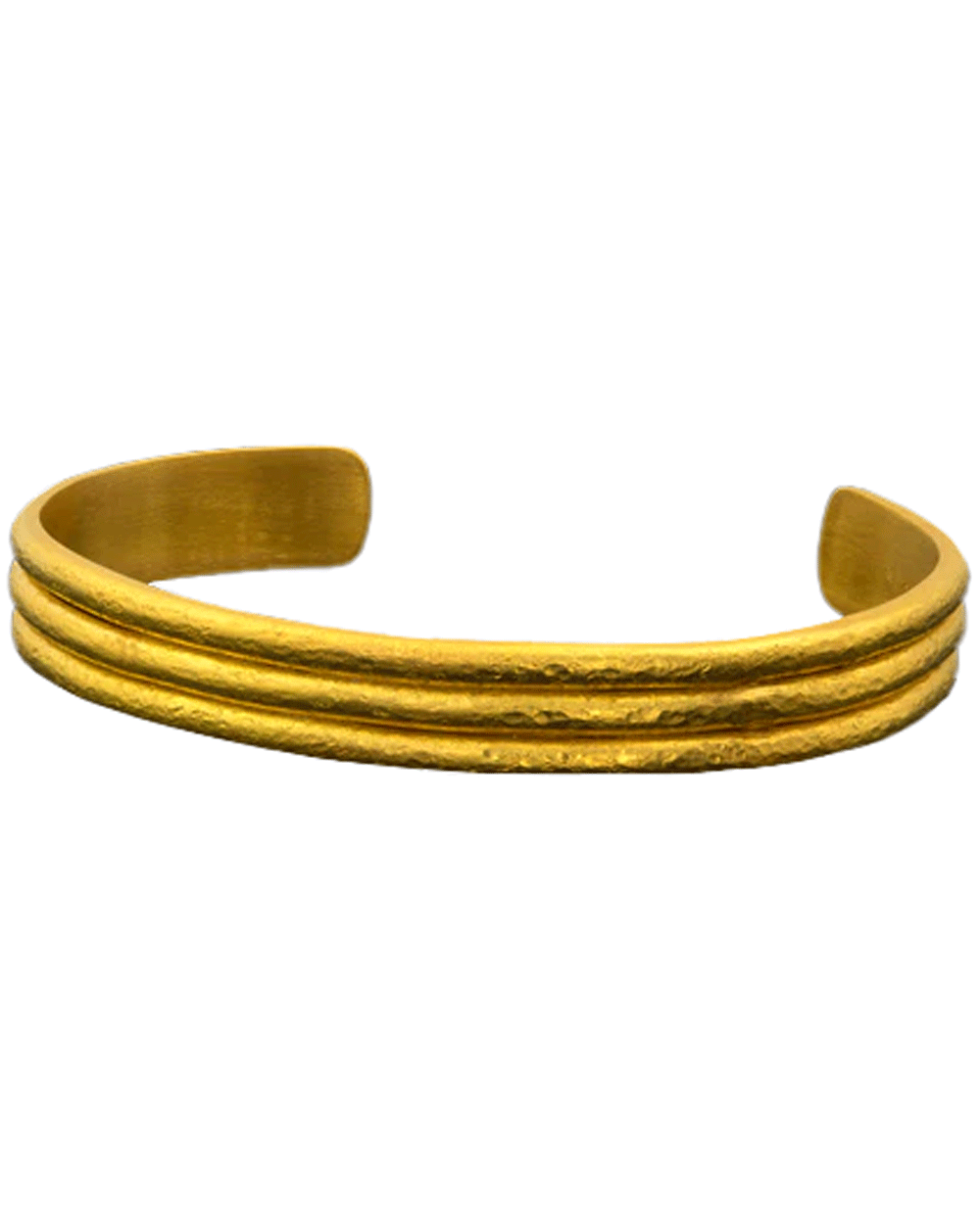 Loren Nicole 22k Yellow Gold Hammered Bangle Cuff – Stanley Korshak