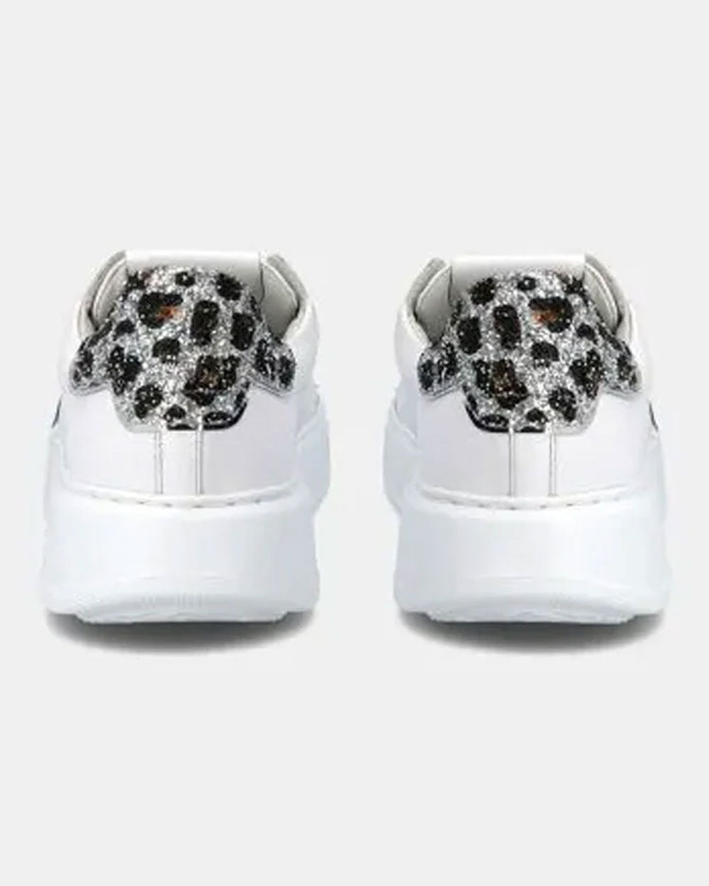 Low Temple Sneaker in Animalier Glitter