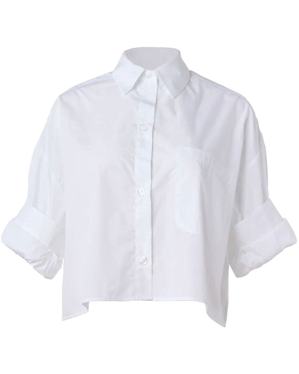 Superfine Cotton Next Ex Shirt in White
