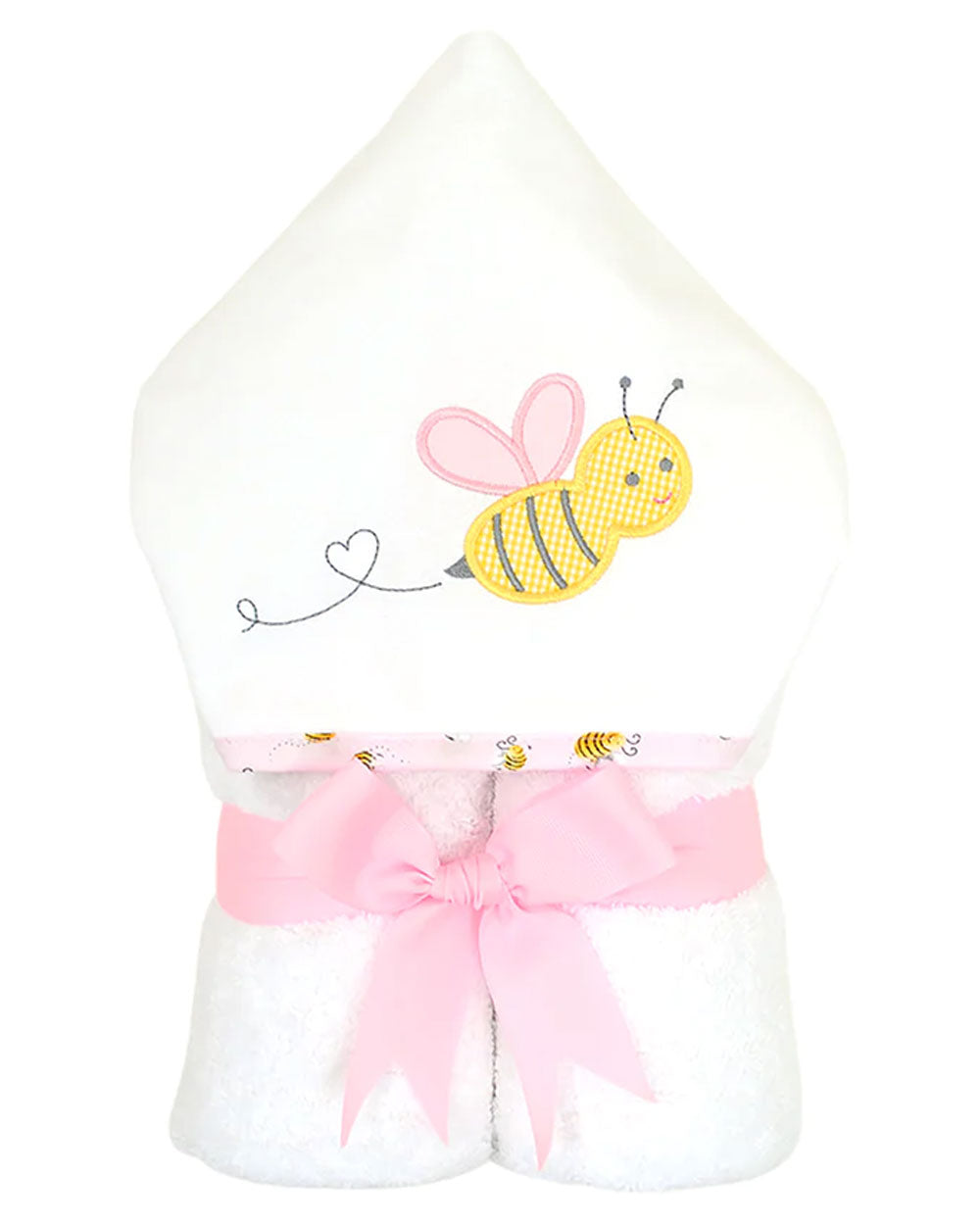 Pink Bumble Bee Everykid Towel