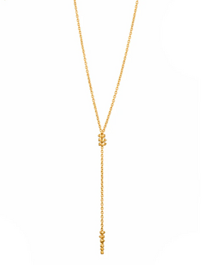 Jali Breeze Lariat Necklace