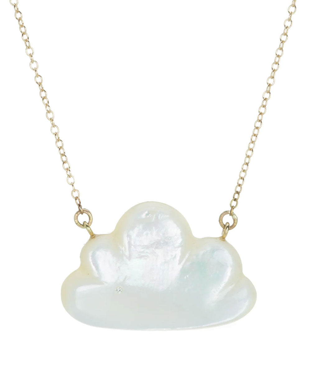 Mother of Pearl Cloud Pendant