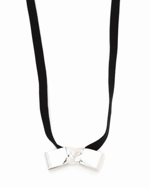 Petite Cravat Bow Necklace