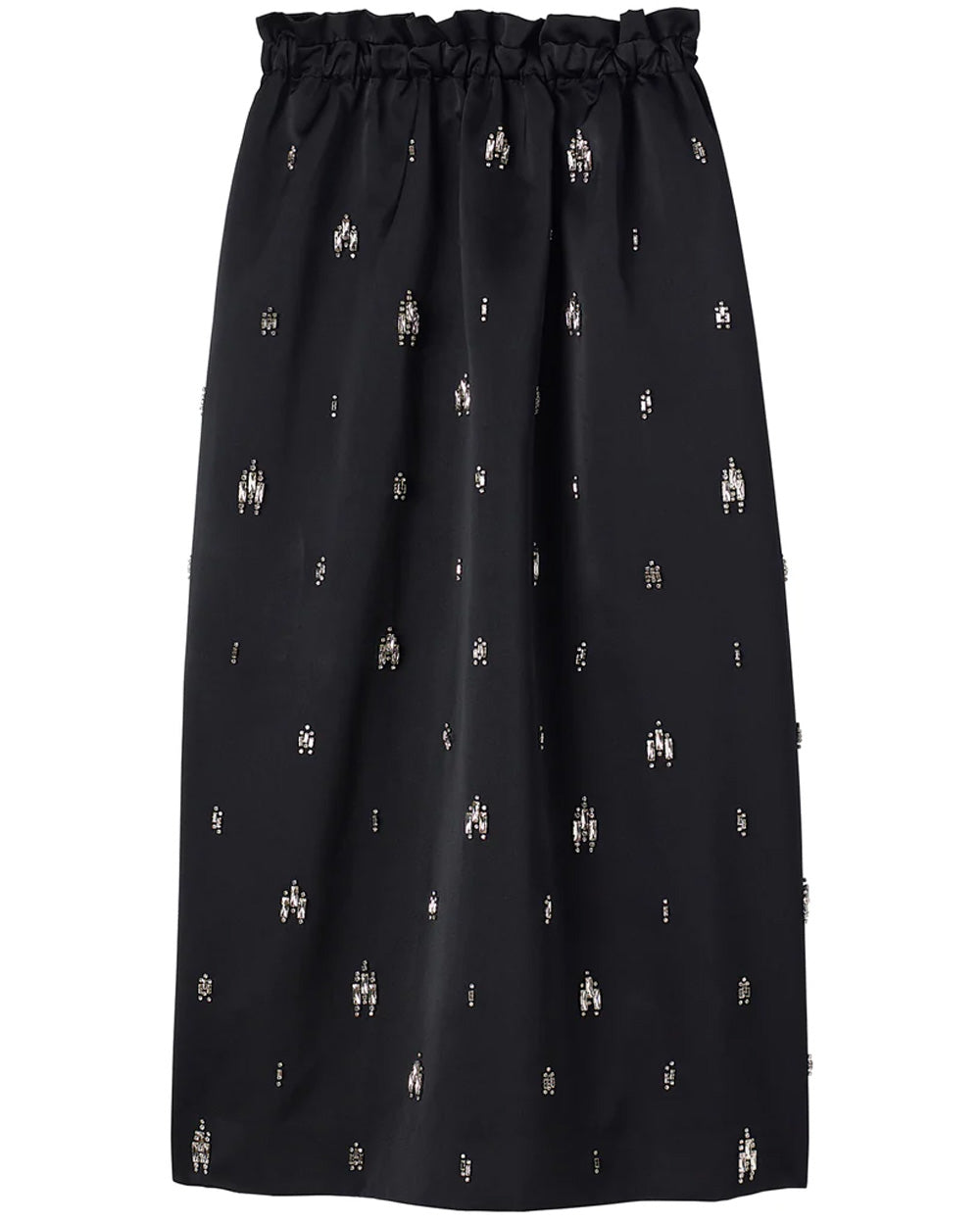 Black Embellished Alexia Skirt