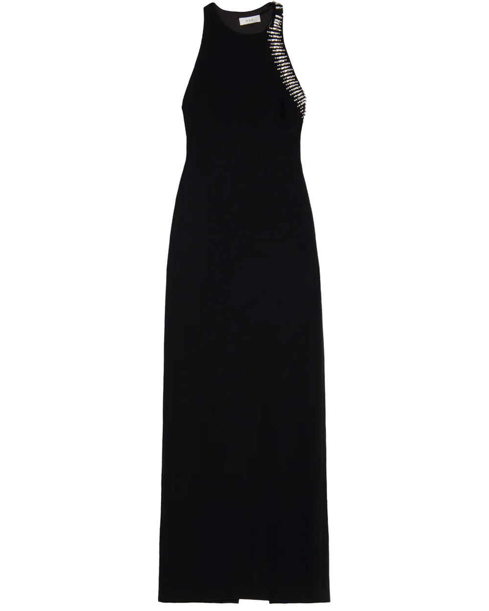 Black Embellished Skyler Maxi Dress