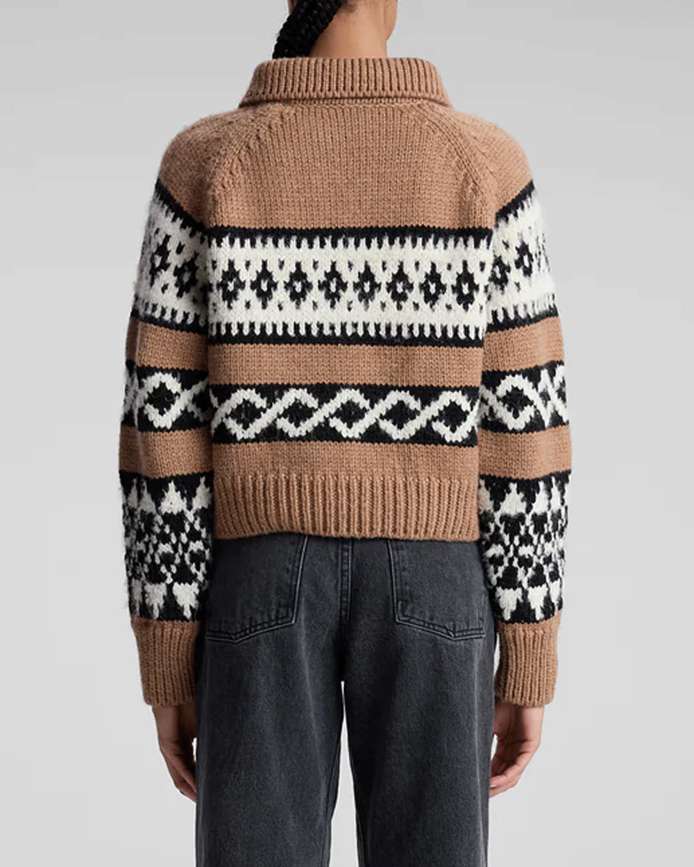 Camel Multi Carter Sweater