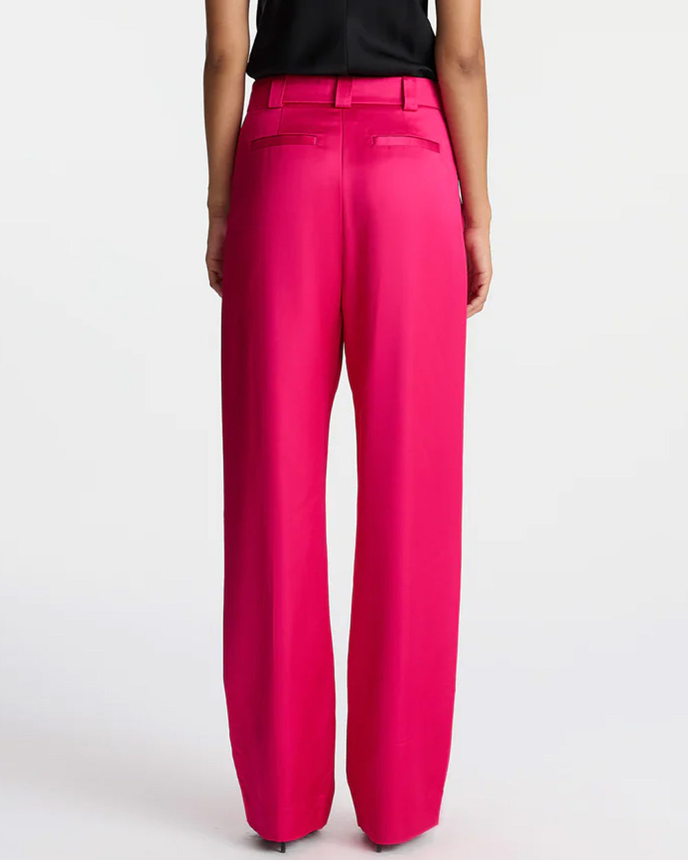 Disco Pink Structured Fynn Pant