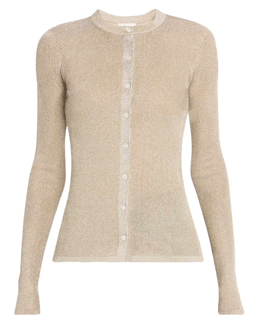 Light Gold Fisher Cardigan