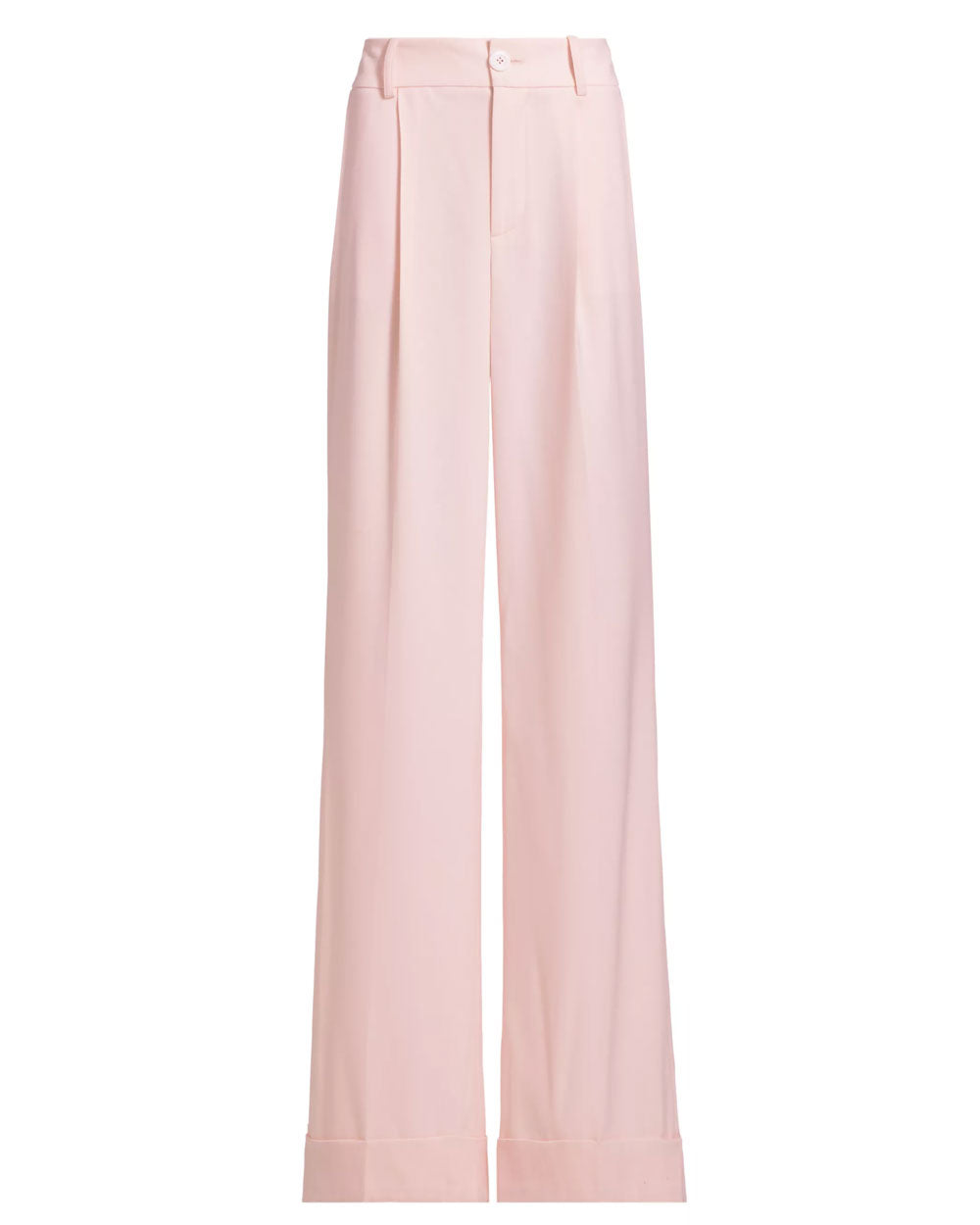 Pearl Blush Tomasa High-Rise Cuff Pant