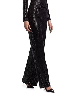 Black Elba Full Length Pant