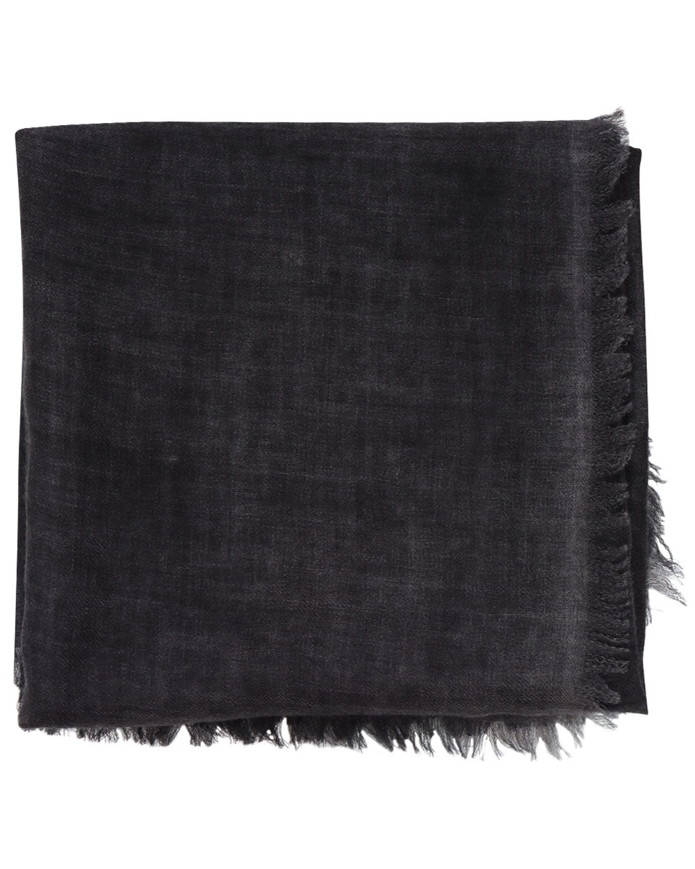 Black Spray Cashmere Stole