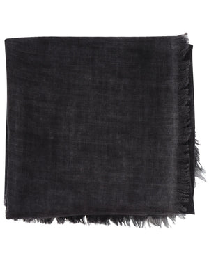 Black Spray Cashmere Stole