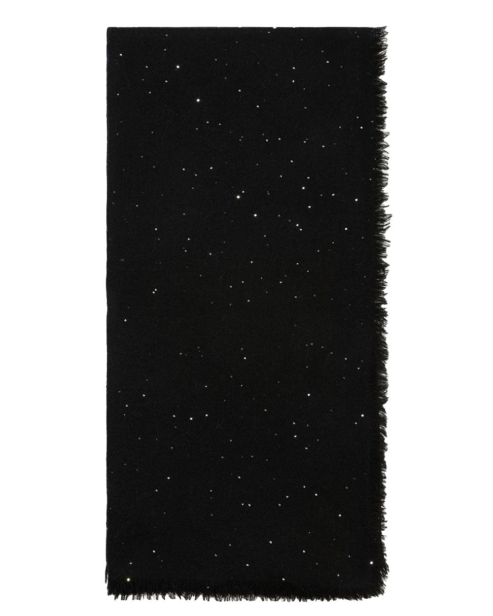 Black Starlight Cashmere Stole