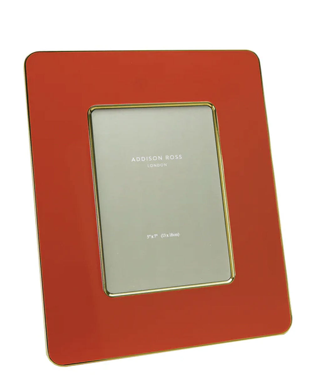 Orange and Gold Picture Frame