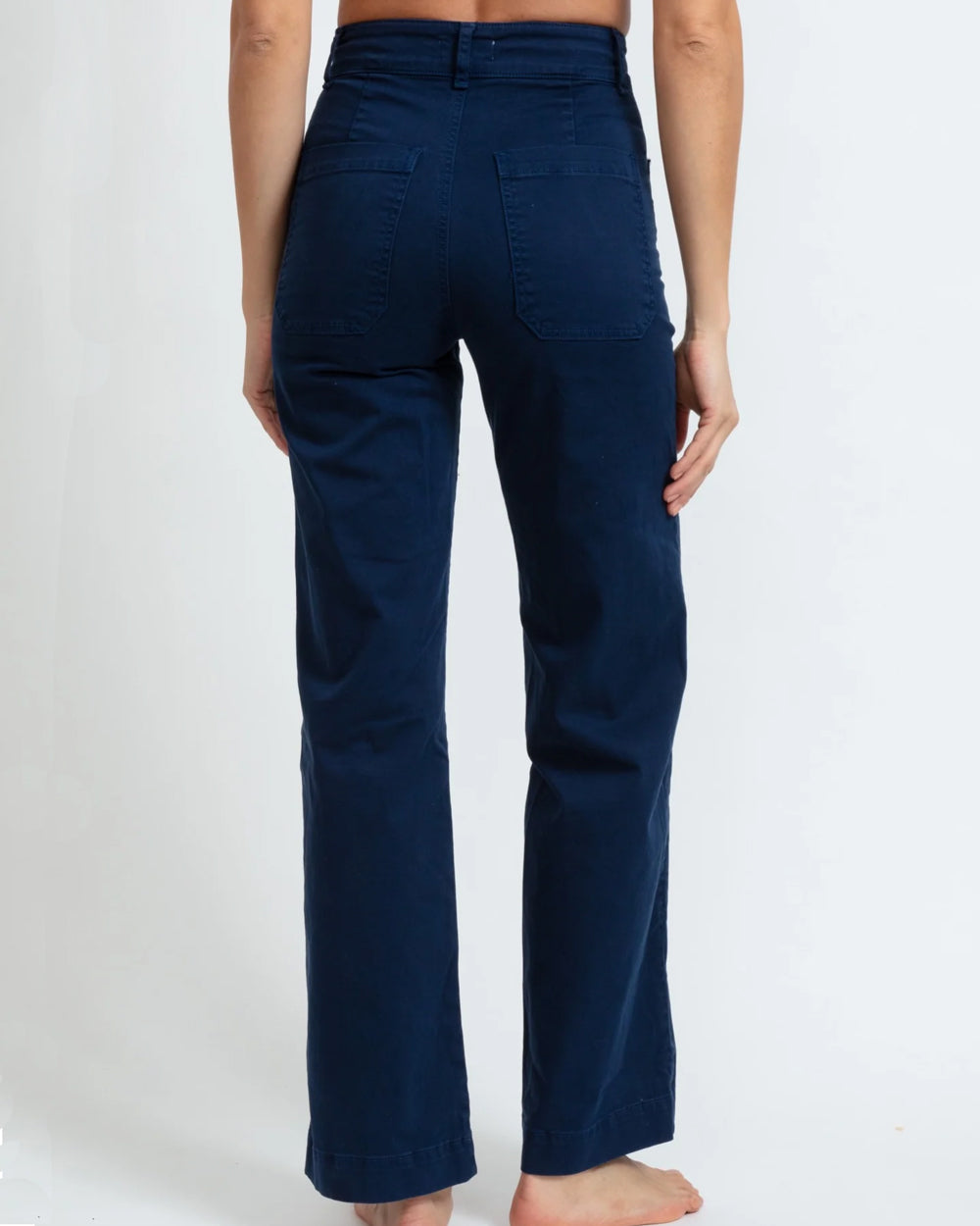 Twill Sailor Jean in Anchor Navy