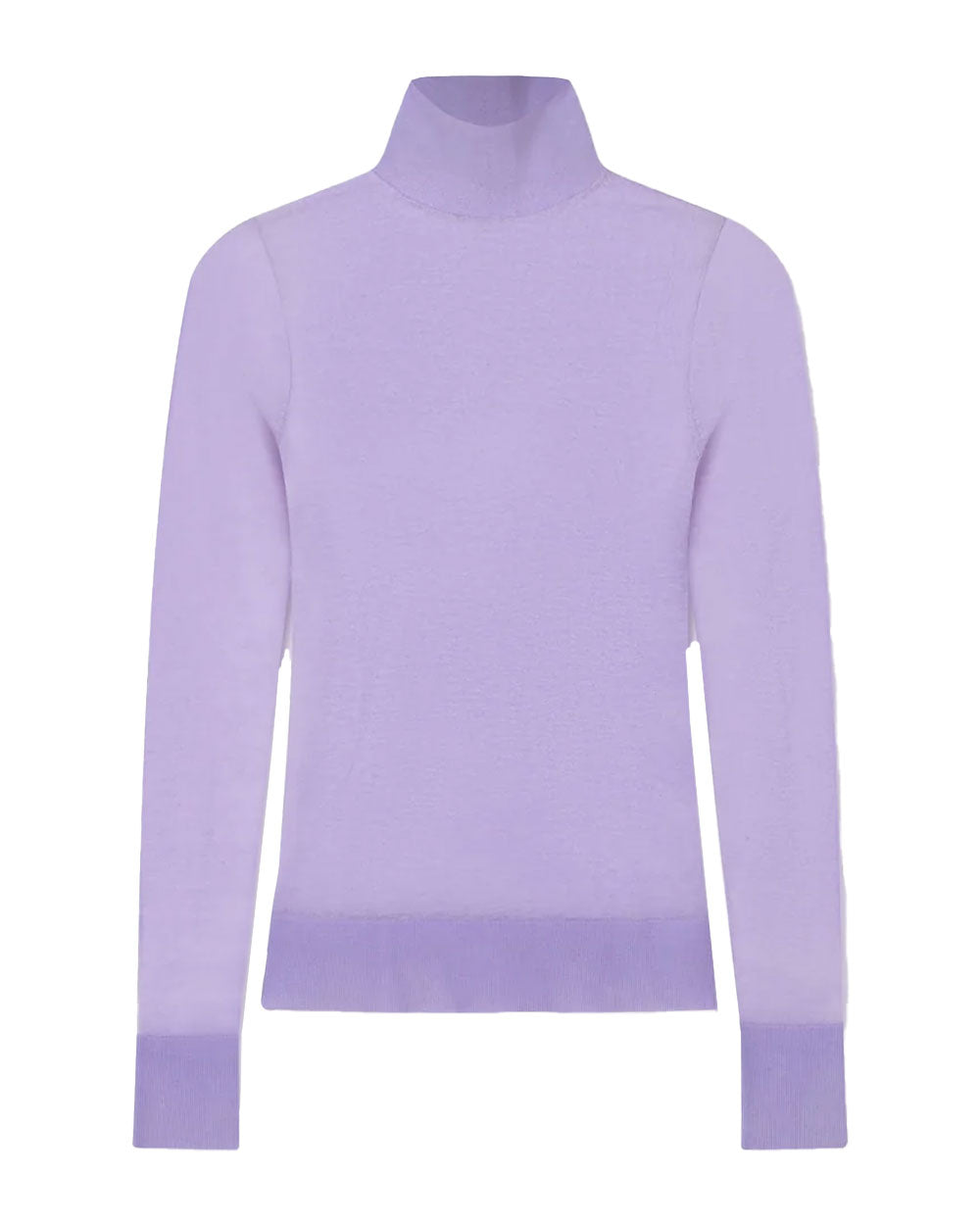 Lilac Eriq Cashmere Turtleneck