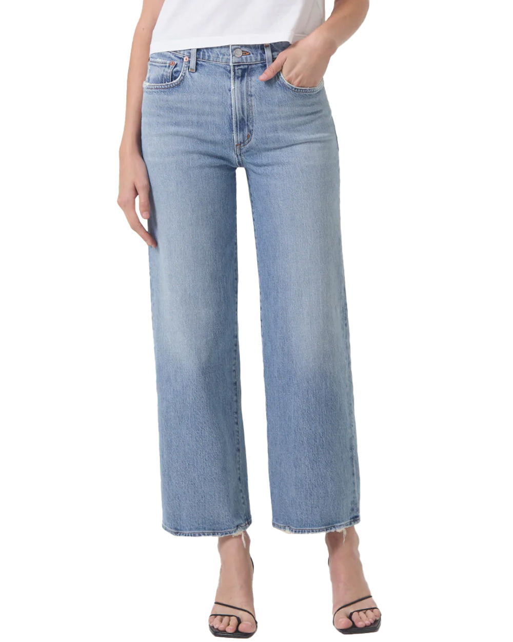 Agolde Harper Crop Jean in Hassle – Stanley Korshak