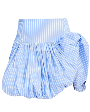 Blue Stripe Brianna Mini Skirt