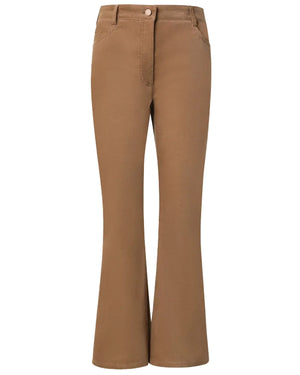 Caramel Velvet Cali Bootcut Pant