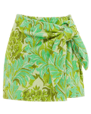 Green Melody Sarong Skirt