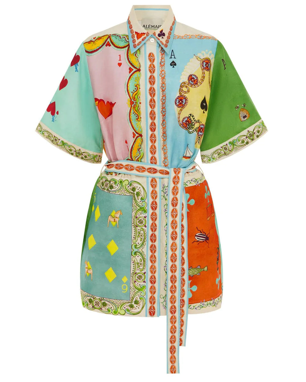 Multicolor Rummy Mini Dress