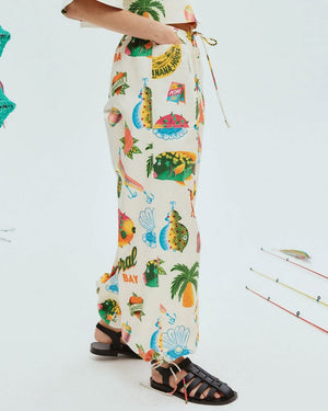 Multicolor Samaki Pant