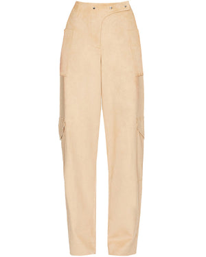 Camel Suede Emilion Pant