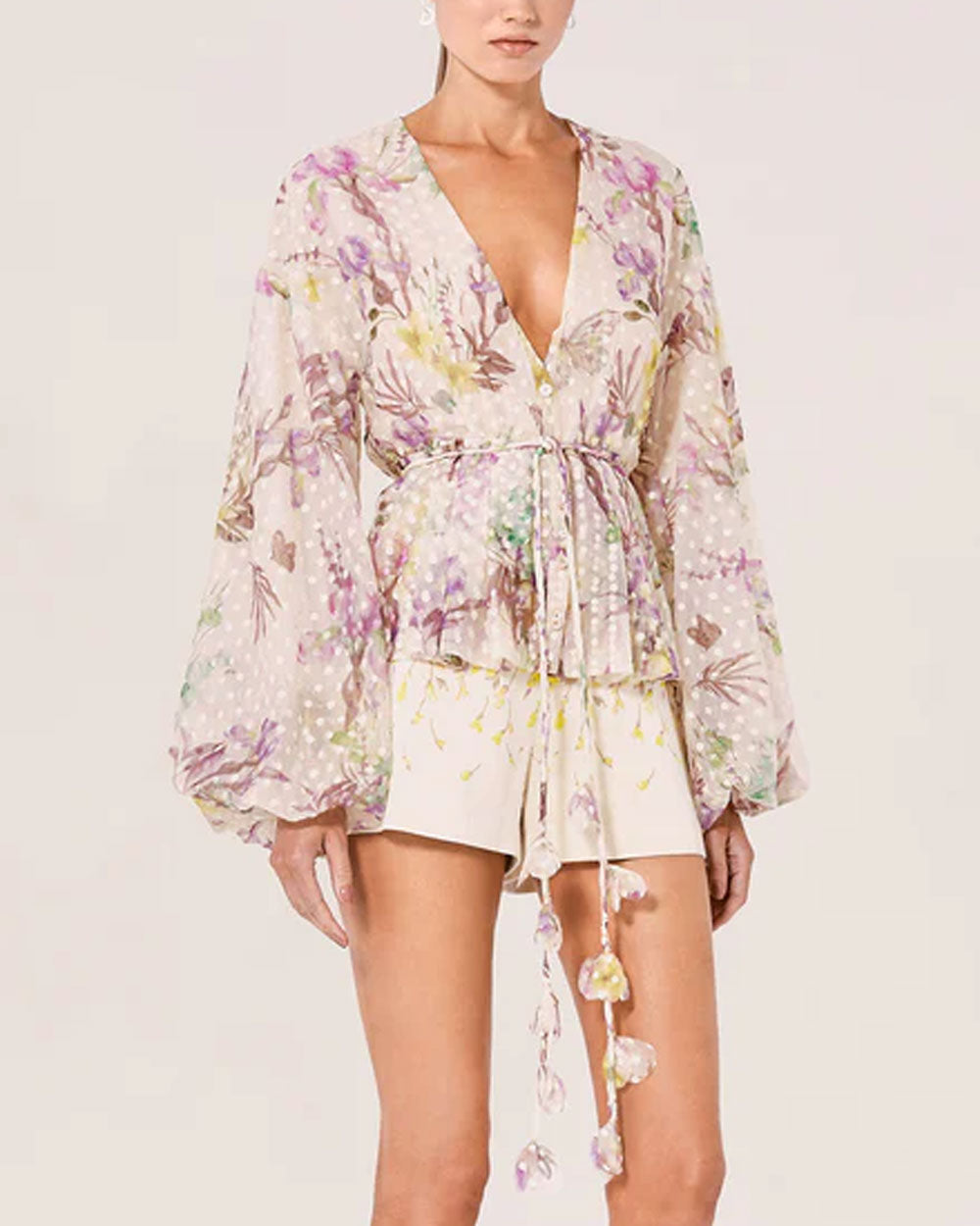 Floral Embroidered Gia Top