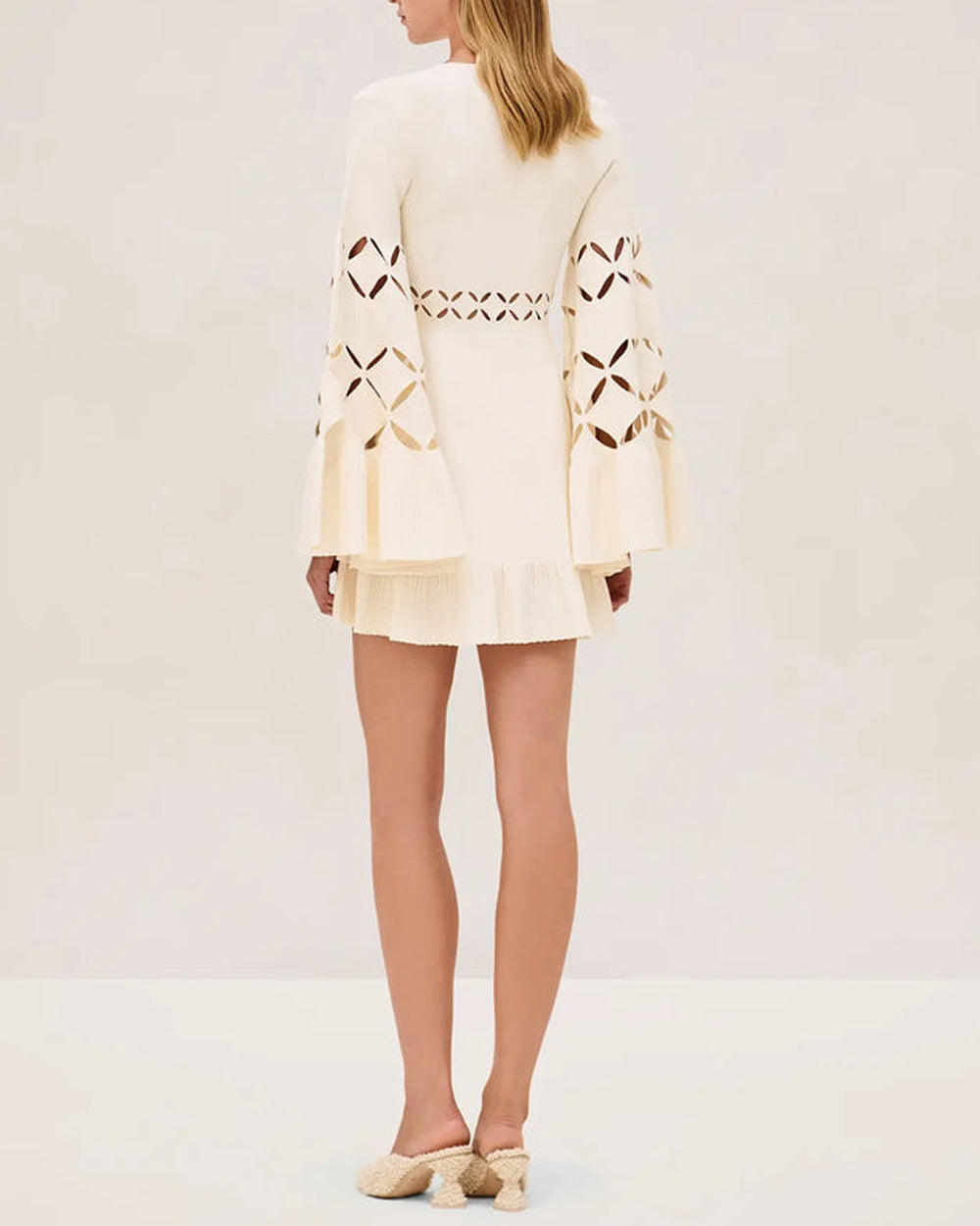 Off White Linden Mini Dress