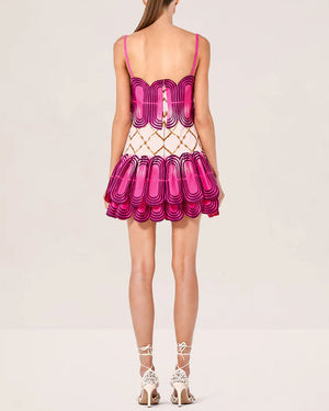 Rorschach Pink Bettina Dress