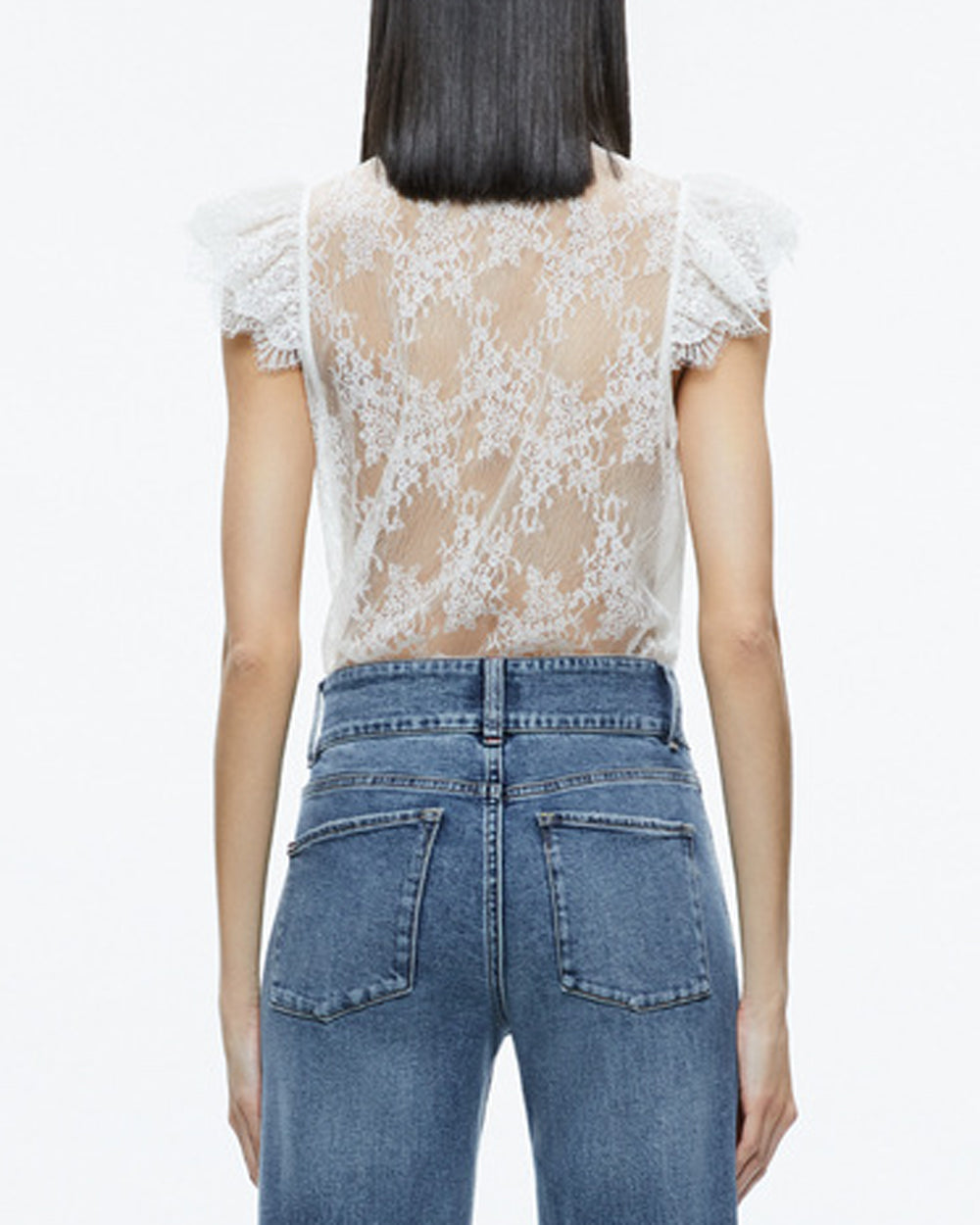 Off White Lace Talulah Blouse