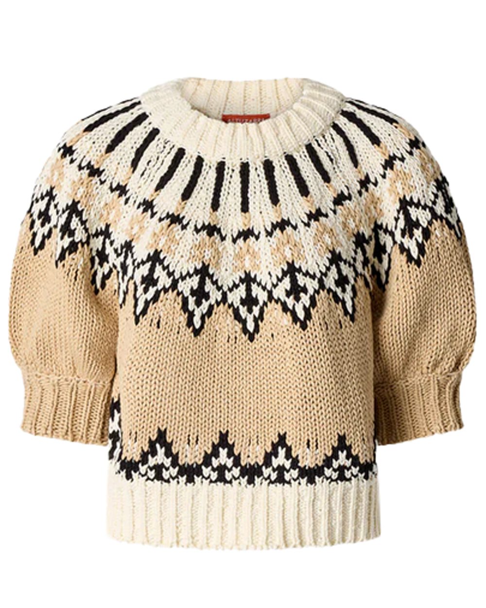 Ivory Fair Isle Marty Sweater