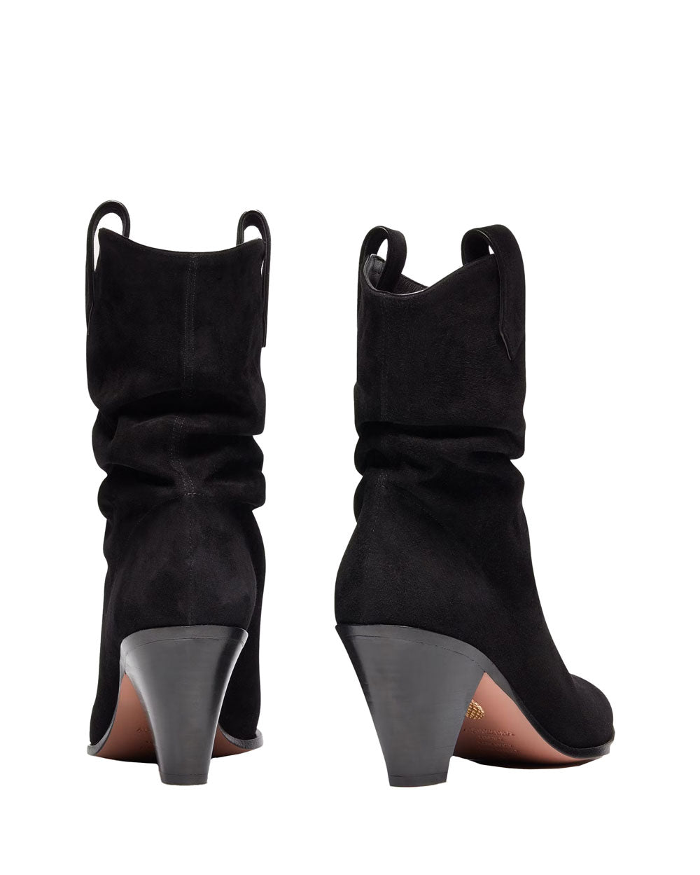 Cowboy Bootie in Black