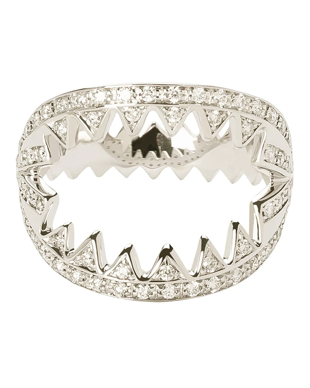 Zig Zag Diamond Ring