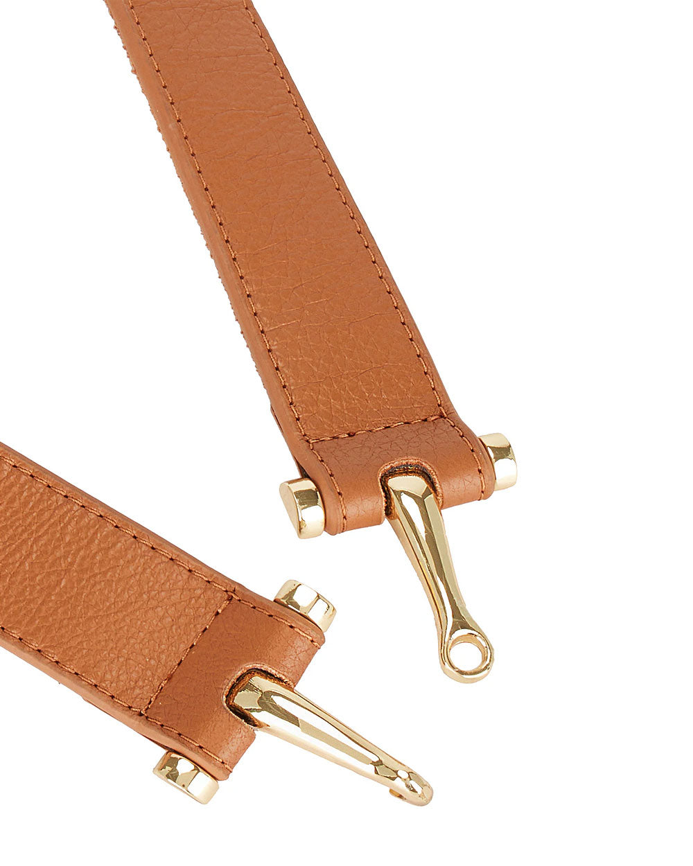 Toni Belt in Cuoio and Gold