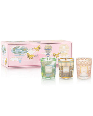 Trio Travel Candles in Singapore, Athens and Paris