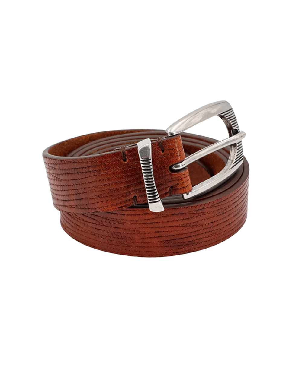 Calfskin Belt in Brown