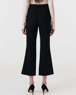 Black Credo Frill Trouser